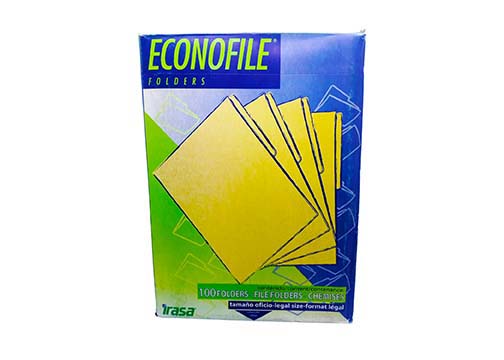 FOLDER DE MANILA LEGAL ECONOMICO 1/3 CEJA CAJAX100U
